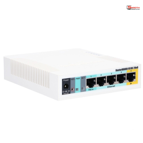 Routeur Mikrotik RB951Ui-2HnD 5xPort Lan sans fil Wi-Fi